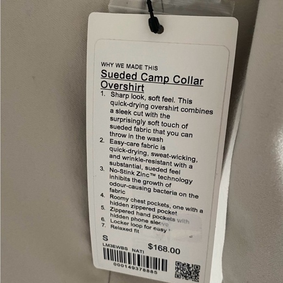 Lululemon Sueded Camp Collar Overshirt
Size XL - Picture 11 of 11